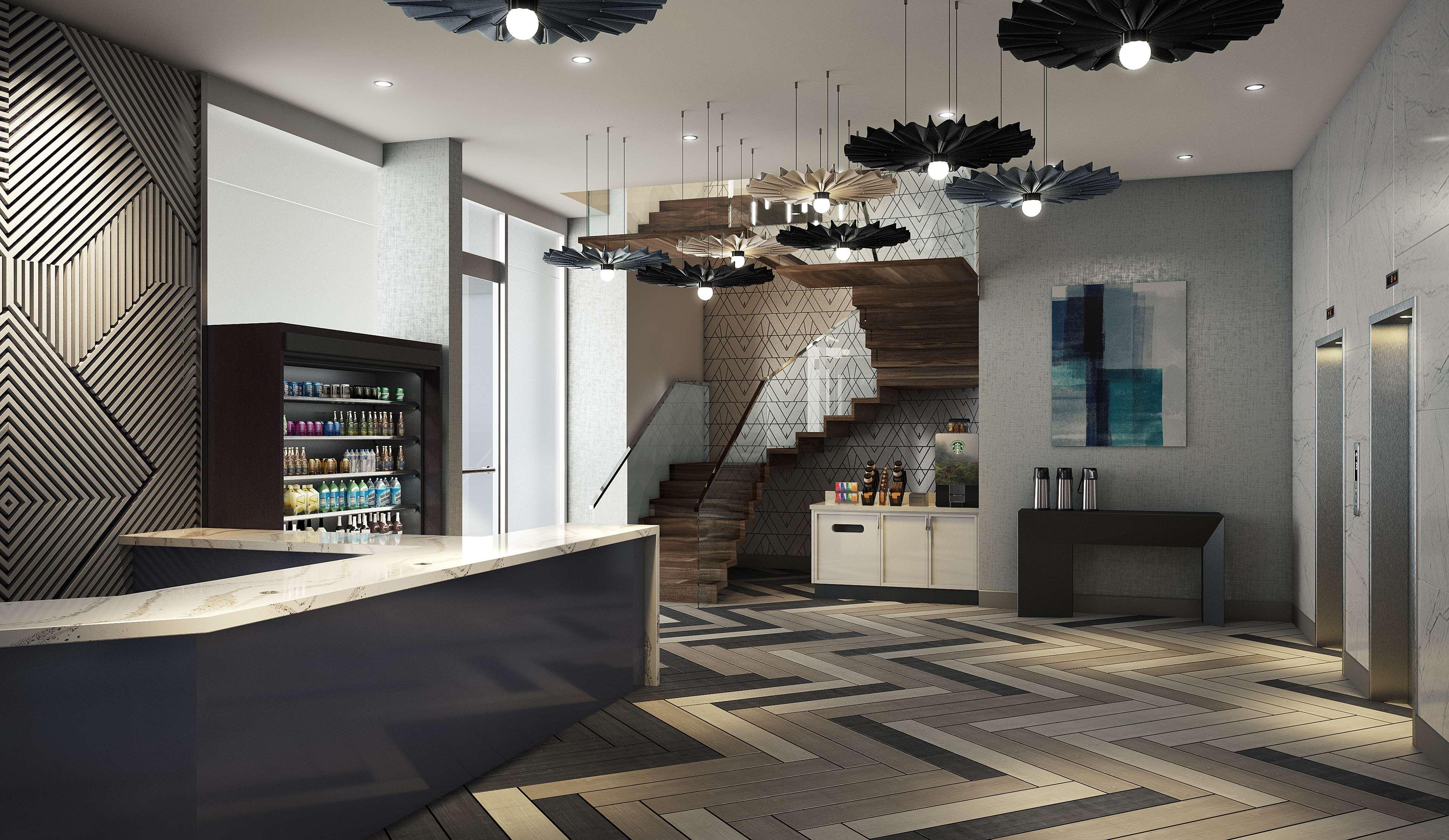 Hyatt Place New York Chelsea Exterior photo Interior design of a modern hotel